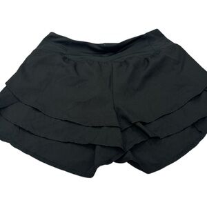 Simply Southern Black Layered Skorts